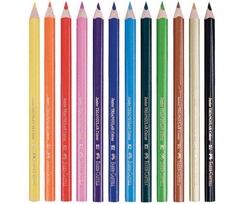 Faber-Castell Triangular Coloured Pencils