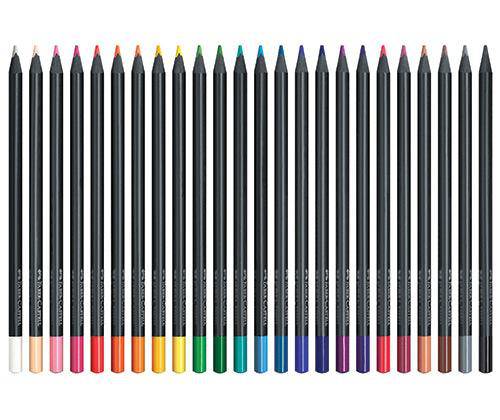 Faber-Castell Black Edition Colour Pencils Pack of 24