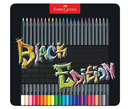 Faber-Castell Black Edition Colour Pencils Pack of 24