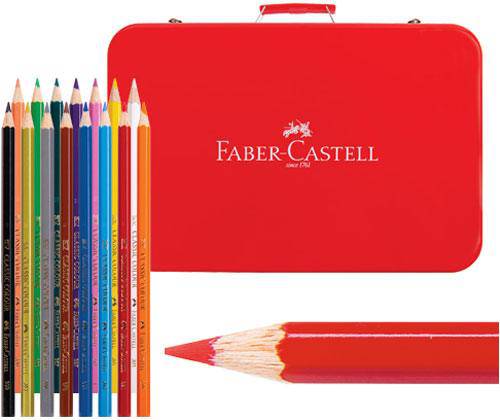 Faber-Castell Classic Colour Pencils Assorted Tin Pack of 300