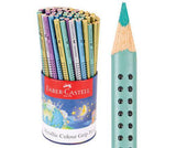 Faber-Castell Colour Grip Metallic Pencils Pack of 72 - Zart