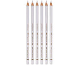 Faber-Castell Polychromos Colour Pencil White Pack of 6