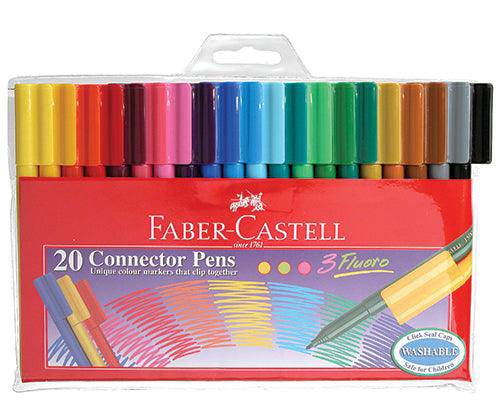 Faber-Castell Coloured Connector Pens Sets