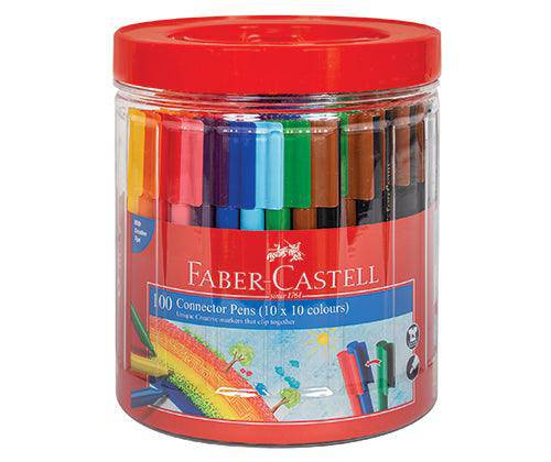 Faber-Castell Coloured Connector Pens Sets