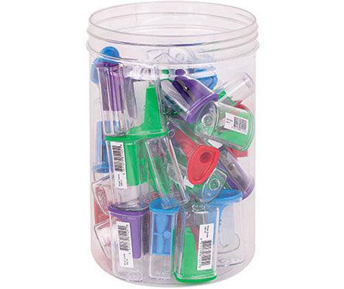 Faber-Castell Sharpener Barrel Single Hole Jar Pack of 40