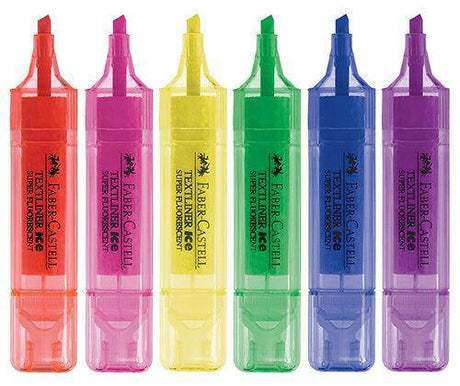 Faber-Castell Textliner Highlighters Ice Markers Pack of 6