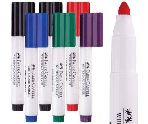 Faber-Castell Connector Whiteboard Markers Coloured Pack of 24