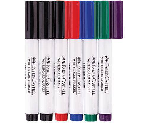 Faber-Castell Connector Whiteboard Markers Coloured Pack of 24