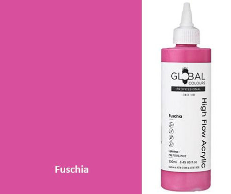 Global High Flow Acrylic Paint 250mL