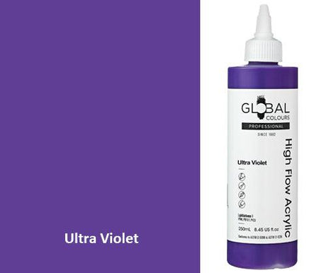 Global High Flow Acrylic Paint 250mL