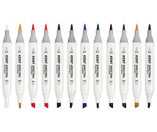 Kent Spectra Marker Coloured Pack of 12