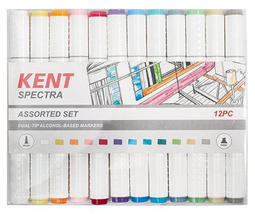 Kent Spectra Marker Coloured Pack of 12