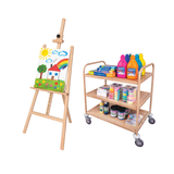 Wooden Easel & Trolley Kit