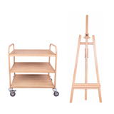 Wooden Easel & Trolley Kit