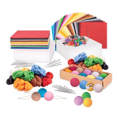 Dry Felting Bulk Kit