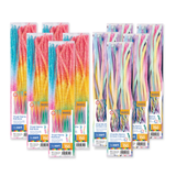 Rainbow and Ombre Chenille Stem Value Pack