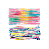 Rainbow and Ombre Chenille Stem Value Pack