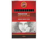 Progresso Woodless Graphite Sticks Pack of 12