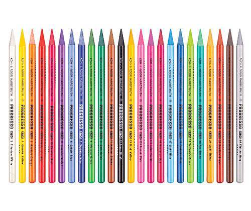 Progresso Colour Pencils Pack of 24