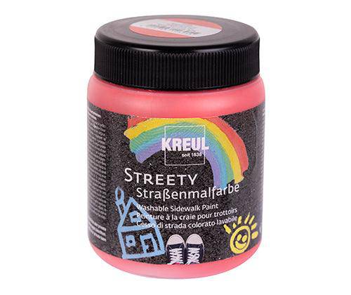 Kreul Streety Washable Sidewalk Paint 200 mL Set of 6