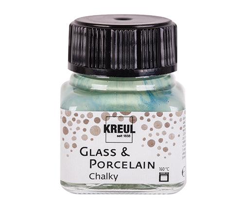 Kreul Glass and Porcelain Paint Chalky 20mL Set of 6