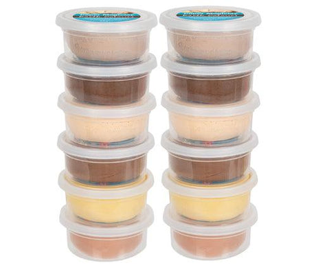 Paper Magiclay 240g Earth Colours 12 Canisters