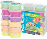 Paper Magiclay 240g Neon Colours 12 Canisters