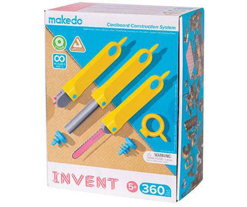 Makedo Invent Kit 360 pieces