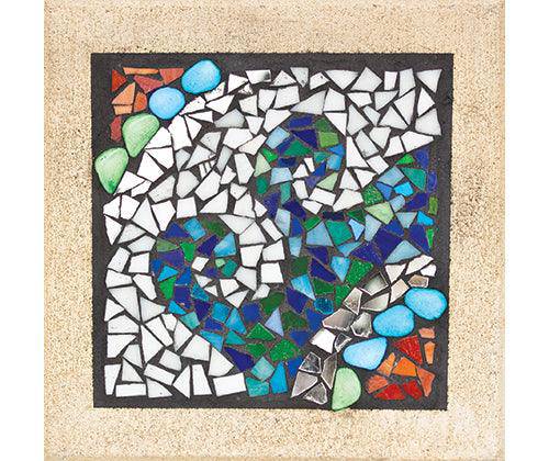 Glass Coloured Mosaic Tiles 25x25mm 1kg