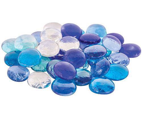 Glass Gems Blue 500g