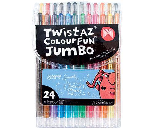 Micador Twistaz Colourfun Jumbo Crayons