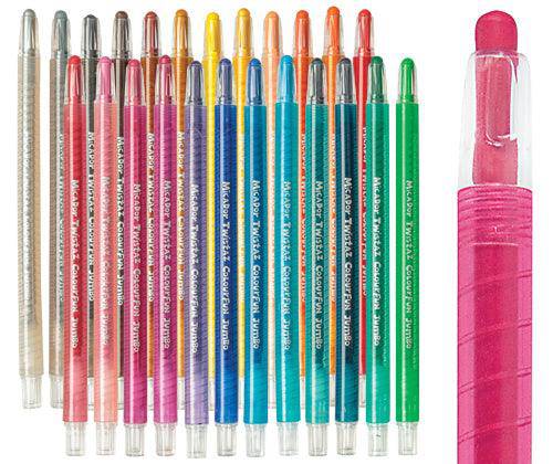 Micador Twistaz Colourfun Jumbo Crayons