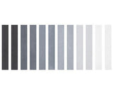 Soft Pastels Greys Pack of 12