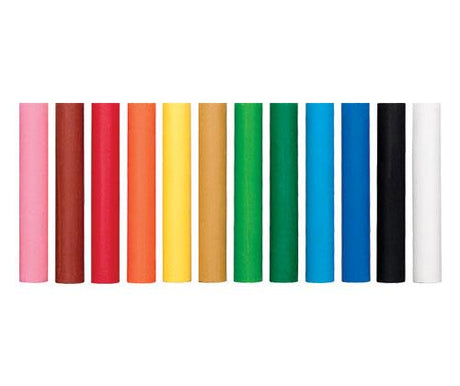 Micador Oil Pastels Standard Coloured Pack of 12