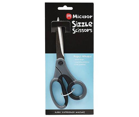 Micador Sizzle Soft Grip Scissors 180mm