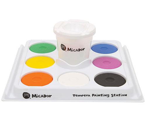 Micador Tempera Painting Station Pack of 8