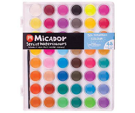 Micador Stylist Watercolours Paints