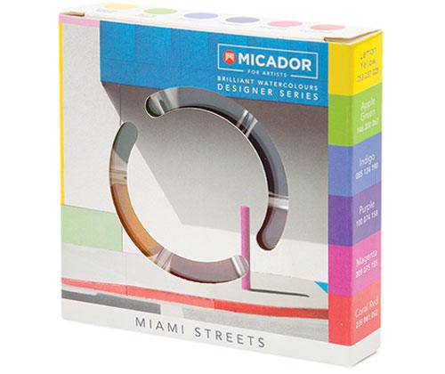 Micador Watercolour Paint Discs Designer Series