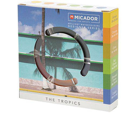 Micador Watercolour Paint Discs Designer Series