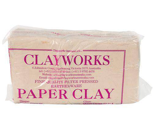 Clayworks Earthenware Paper Clay 10kg