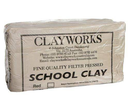 Clayworks School Clay White 10kg