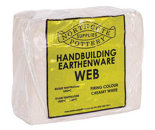 Northcote Earthenware Web Clay 10kg