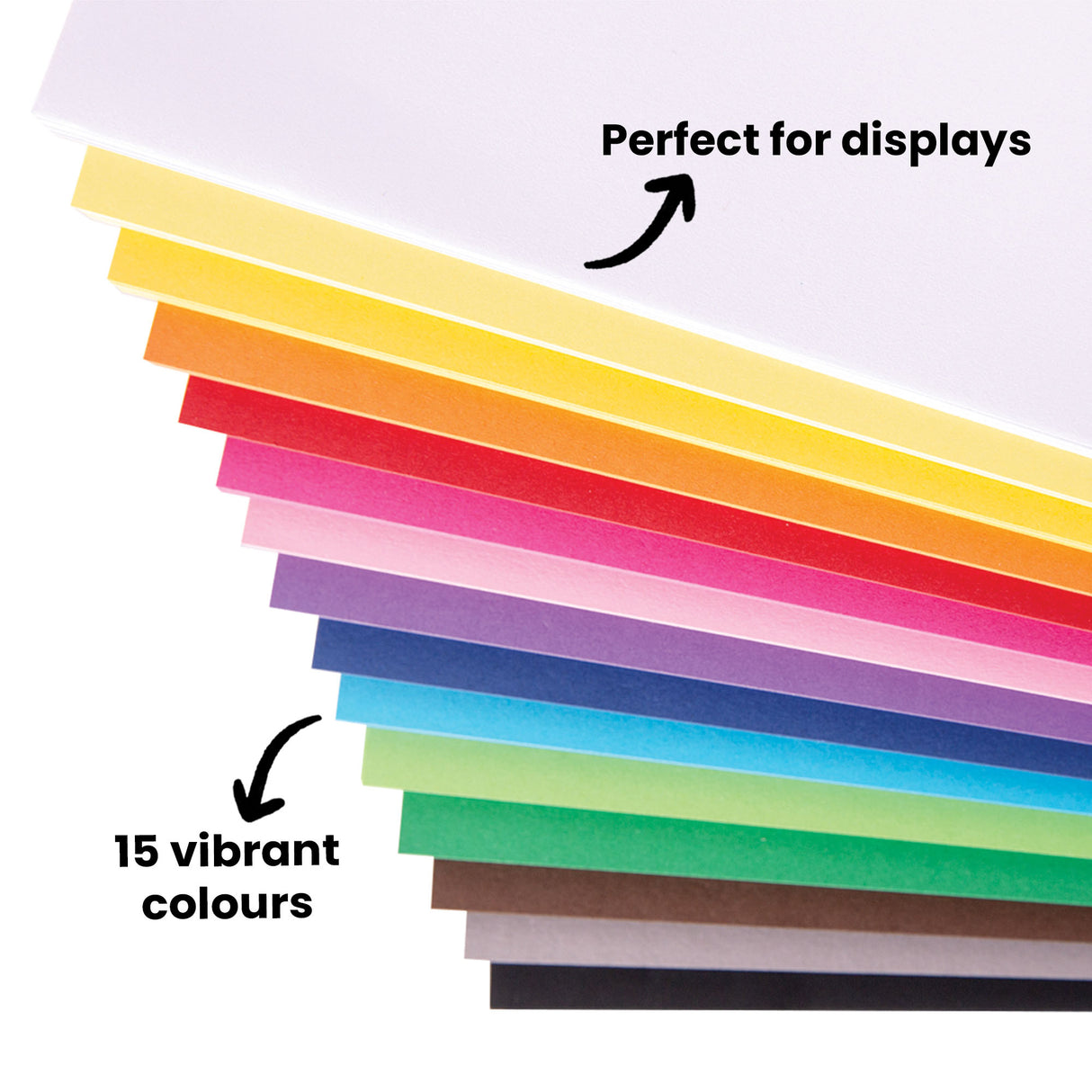 Cover Paper 125gsm Coloured 380 x 510mm Pack of 500 - Zart