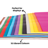 Cover Paper 125gsm Coloured 510 x 760mm Pack of 250 - Zart