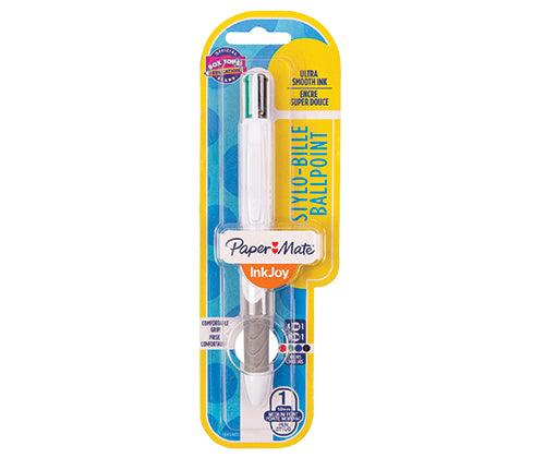 Paper Mate Quatro Retractable Ballpen 4 Colours