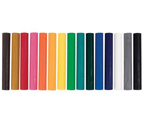 Pentel Fabric Pastels Coloured Pack of 15