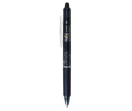 Pilot FriXion Clicker Erasable Pen Black