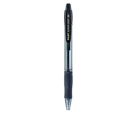 Pilot Super Grip Ballpoint Pen Black