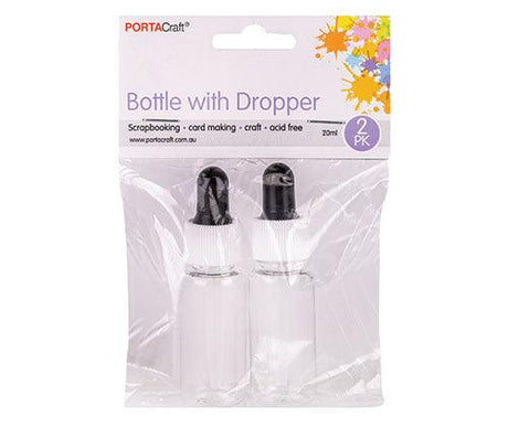 Bottle with Dropper 20mL Pack of 2