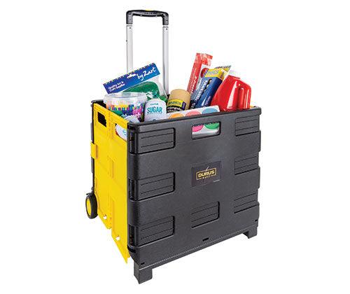 Portable Folding Crate Trolley 37 x 37 x 42cm